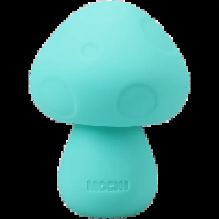 Mochi Mushroom Rechargeable Silicone Vibrator Teal