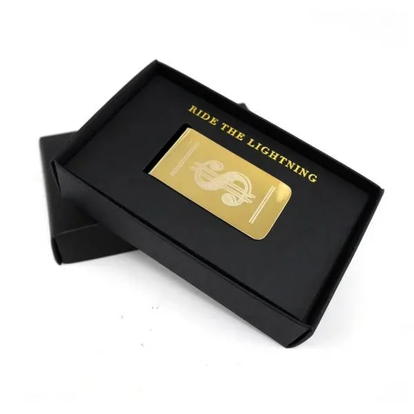 $$$ Money Clip – Gold