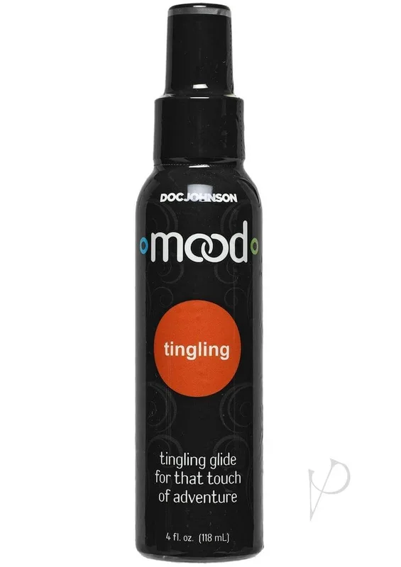 Mood Tingling Lube 4oz – Water-Based Sensation-Enhancing Lubricant