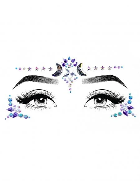 Mystic Adhesive Jewels Sticker – Multi