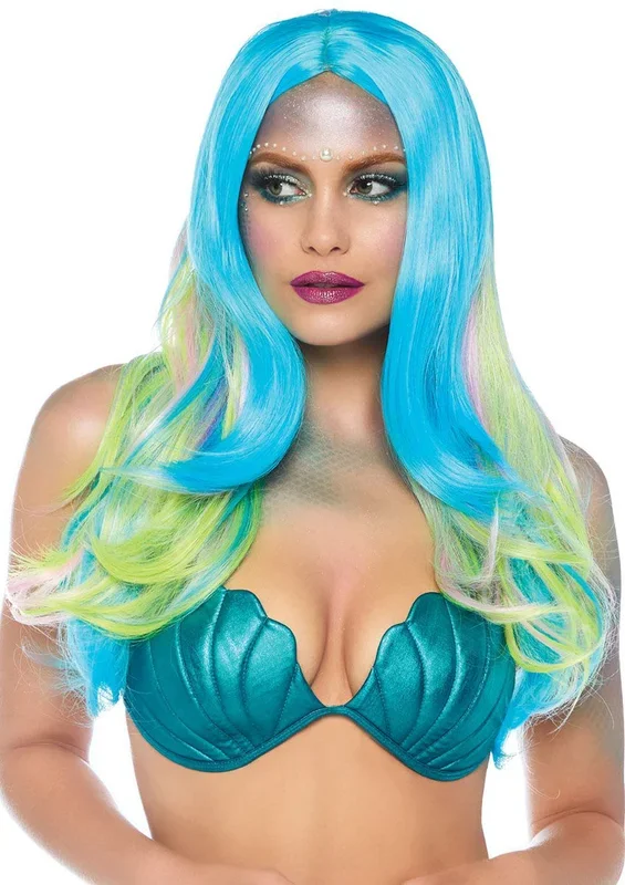 Mystic Hue Long Wig for Adult Erotic Costume and Lingerie Use
