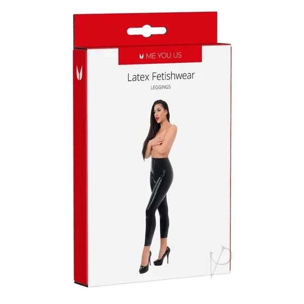 Myu Latex Leggings Sm Black