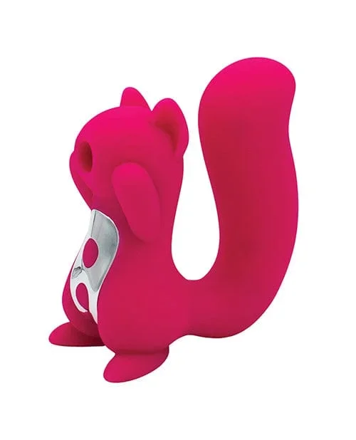 Natalie’s Toy Box Screaming Squirrel Pulsing And Vibrating – Red