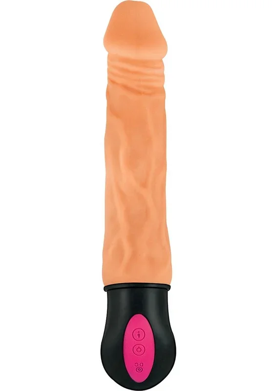 Natural Realskin Hot Cock #1 Rechargeable Warming Vibrator