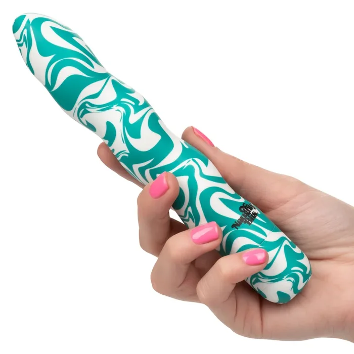 Naughty Bits Squiggle Dick Personal Vibrator With Curvy Design