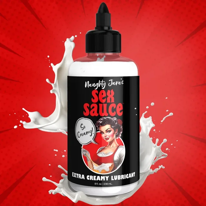Naughty Jane’s Sex Sauce Extra Creamy Lubricant – 8oz