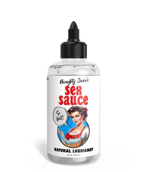Naughty Jane’s Sex Sauce Natural Lubricant 8 oz