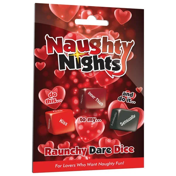 Naughty Nights Raunchy Dare Dice – Lovers Dice Game