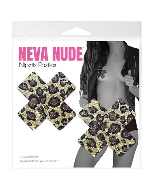 Neva Nude Cheetah X Factor Pasties – O/S