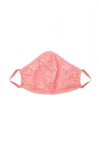 Never Say Never Pleated Face Mask – Quartz Pink – One Size
