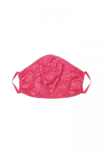 Never Say Never V Face Mask – Hot Pink – One Size