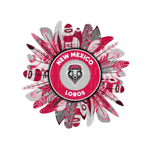 New Mexico Lobos 20 oz Skinny Straight Tumbler Wrap