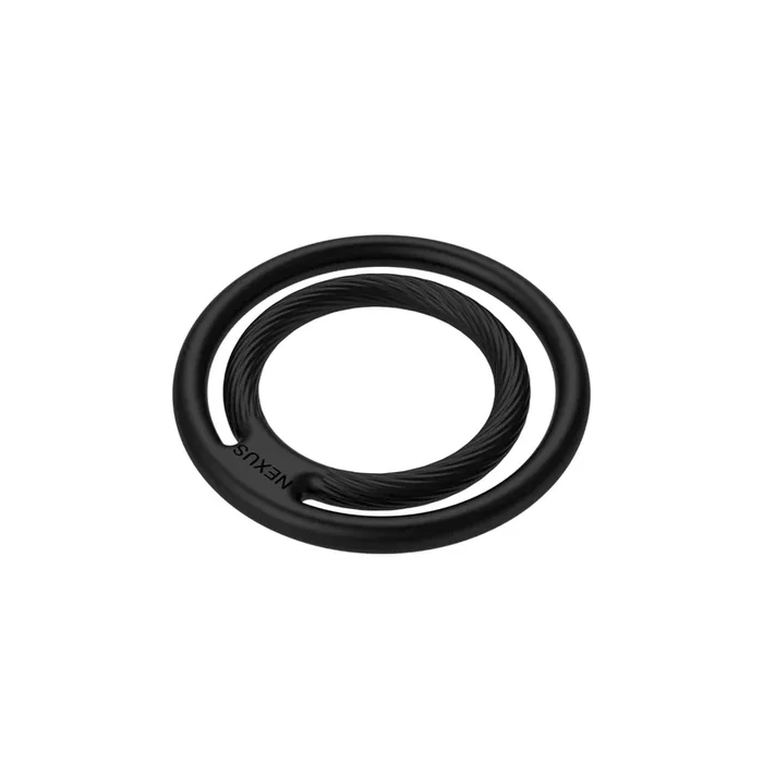 Nexus Double Enduro Silicone Cock & Ball Ring Black
