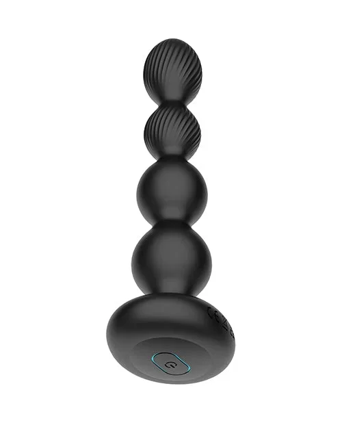 Nexus Tornado Probe Rotating And Vibrating Butt Plug Black
