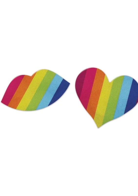 Nipplicious Rainbow Nipple Pasties – 2 Pairs
