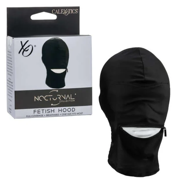 Nocturnal Collection Fetish Hood Black