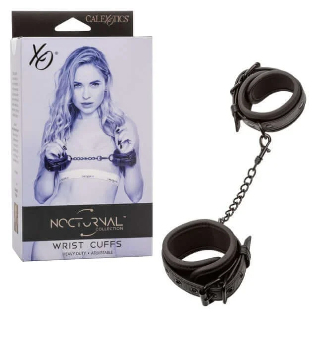 Nocturnal Wrist Cuffs – Adjustable and Durable with Heavy-Duty Chain