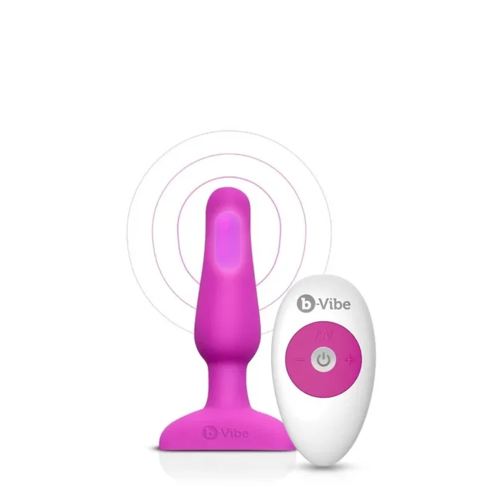 Novice Vibrating Silicone Butt Plug