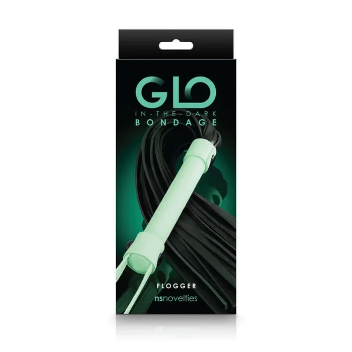 NS Novelties Glo Bondage Flogger in Green – A Unique Twist for Fetish Adventures