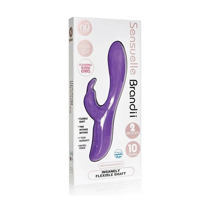 Nu Sensuelle Brandii Bendable Rabbit – Purple