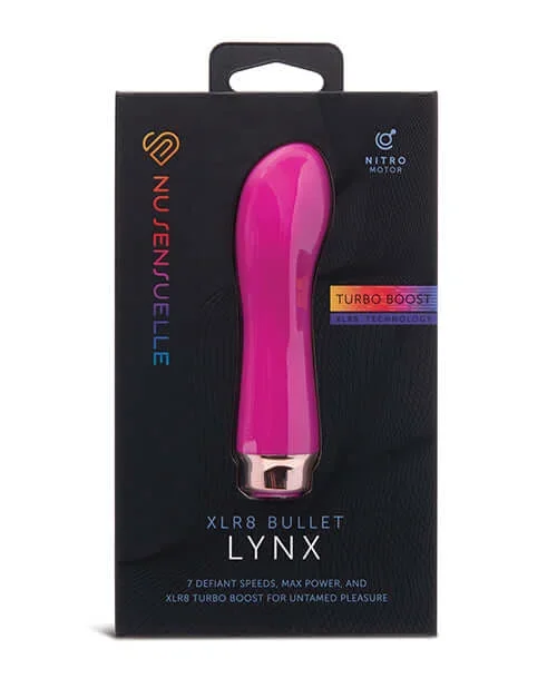 Nu Sensuelle Lynx Bullet Vibrator with Nitro Motor Magenta