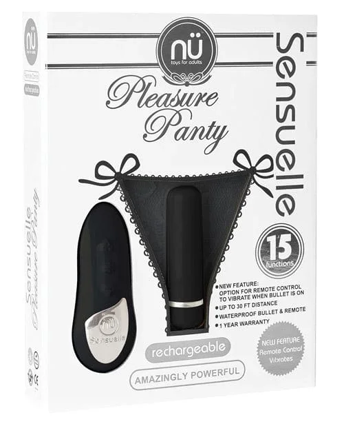 Nu Sensuelle Pleasure Panty Bullet with Remote Control 15 Functions