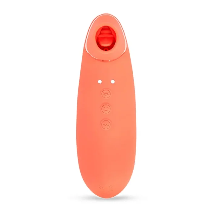 Nu Sensuelle Triple Action Trinitii Suction Vibrator Coral