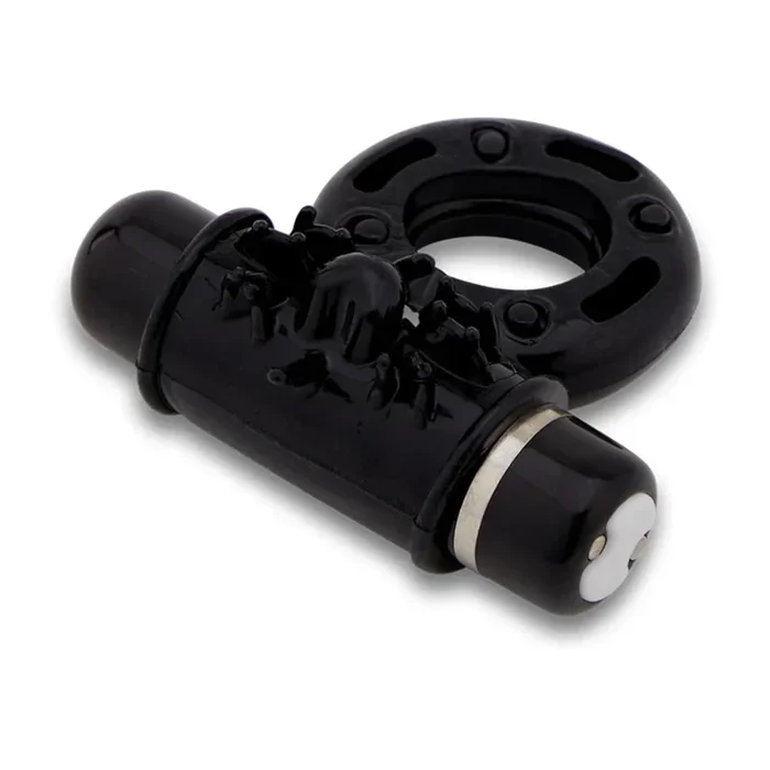 Nu Sensuelle Ultra Flex Mate Vibrating Cock Ring Black
