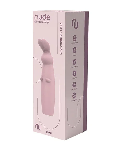 NUDE Hazel Rechargeable Rabbit Massager – Pink