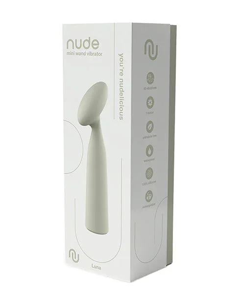 NUDE Luna Rechargeable Mini Wand Vibe – Mint