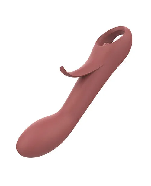 NUDE Sierra Rechargeable G-Spot Duo Vibrator – Peach