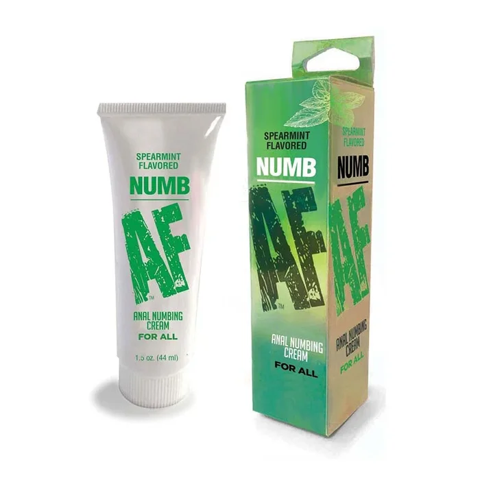 Numb AF – Mint – Mint Flavoured Anal Numbing Cream – 44 ml Tube
