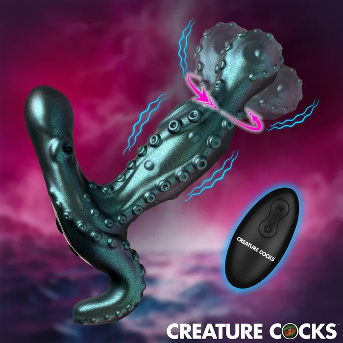Octoprobe Gyrating Prostate Vibrator