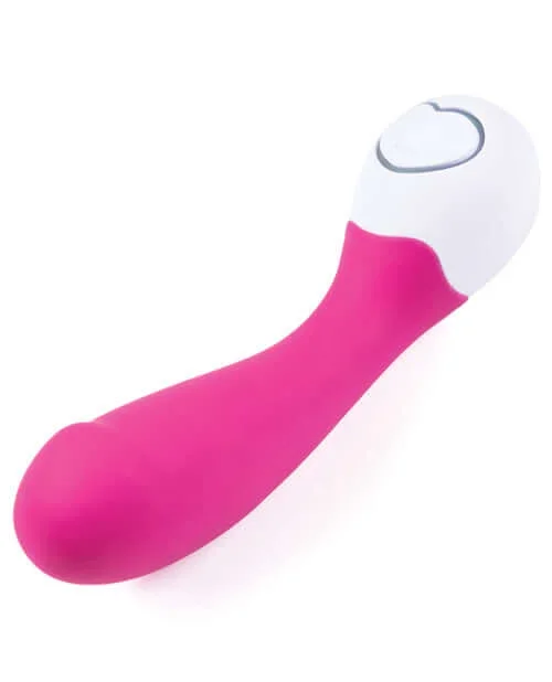 OhMiBod Lovelife Cuddle Mini 7-function Silicone Rechargeable G-Spot Vibrator Pink