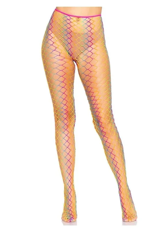 Ombre Rainbow Woven Net Tight