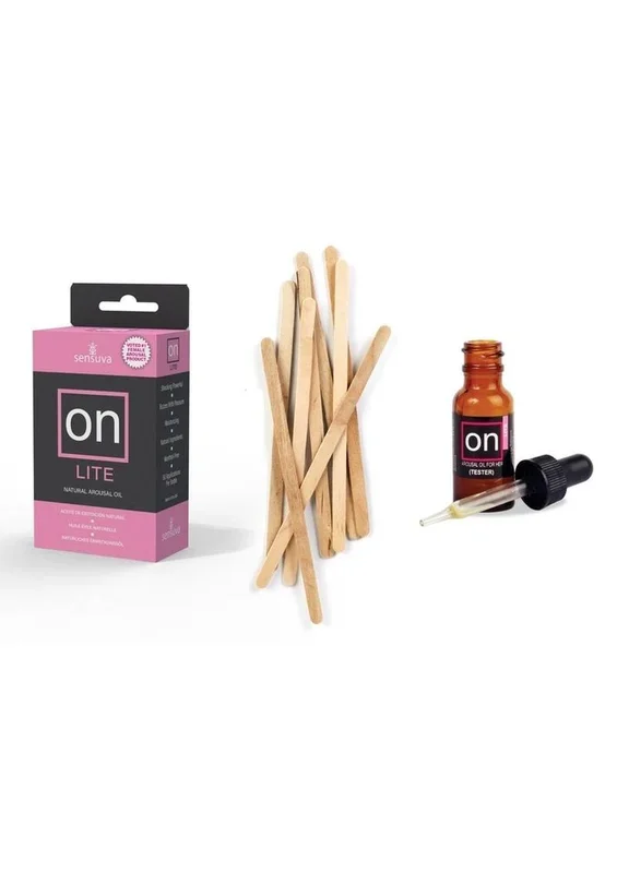 On Lite Arousal Oil Tester Sticks Refill Kit