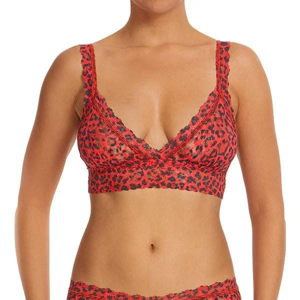 On the Prowl Crossover Bralette – Red/Black –
