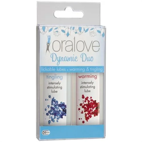 Oral Love Dynamic Duo Warming and Tingling Intimacy Lubricants