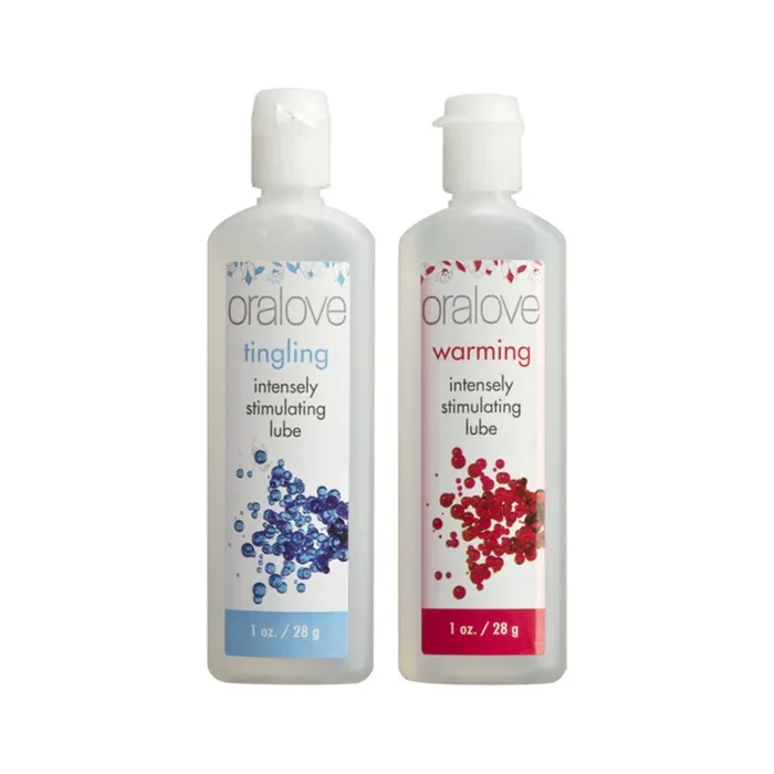 Oralove Dynamic Duo Lickable Lubes – Warming & Tingling
