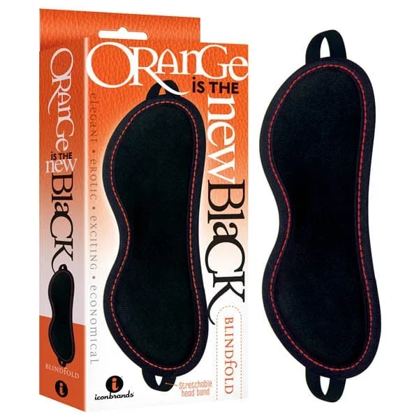 Orange Is The New Black Blindfold for BDSM Pleasure and Comfort