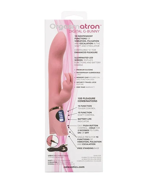 Orgasmatron Digital G-Bunny Vibrator – Pink