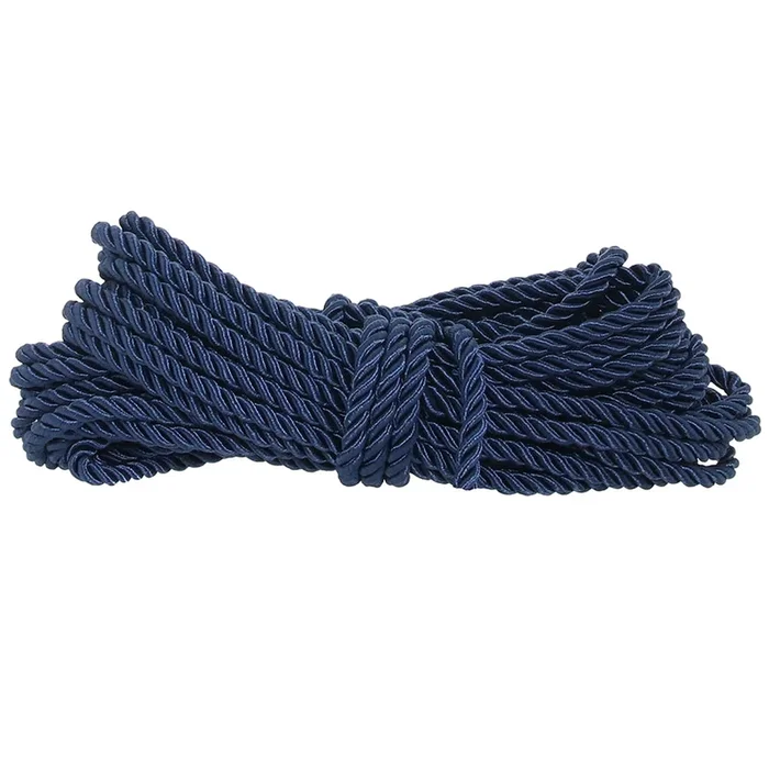 Ouch! 32.8’/10m Bondage Rope in Navy Blue