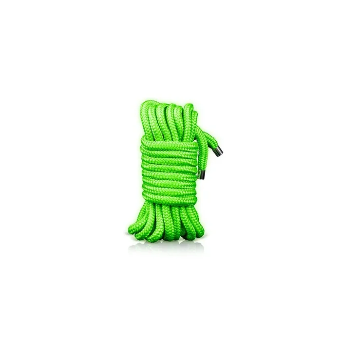 Ouch! Glow Rope – 5 M/16 Strings – Glow In The Dark – Green
