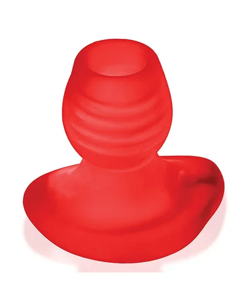 Oxballs Glowhole 2 Hollow Buttplug w/LED Insert Large – Red Morph