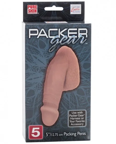Packer Gear 5″ Packing Penis – Brown
