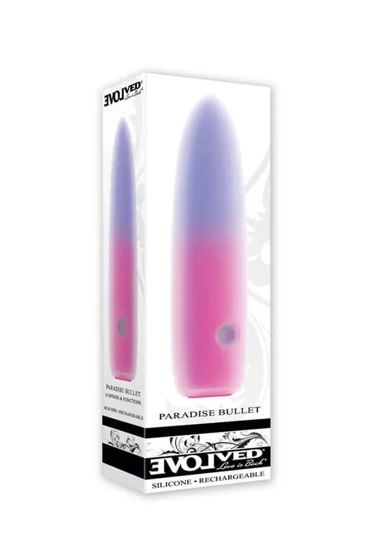 Paradise Rechargeable Silicone Bullet Vibrator