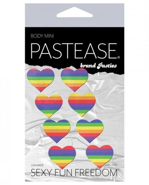Pastease – 8 Piece Mini Hearts – Rainbow