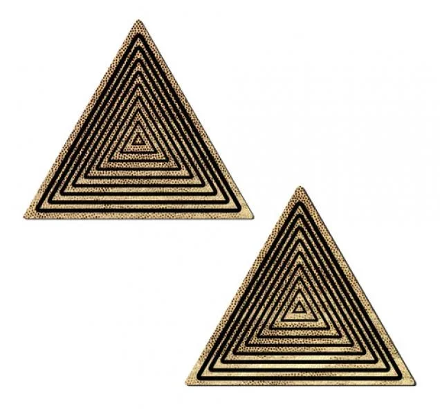 Pastease – Liquid Trippy Triangle – Black/Gold