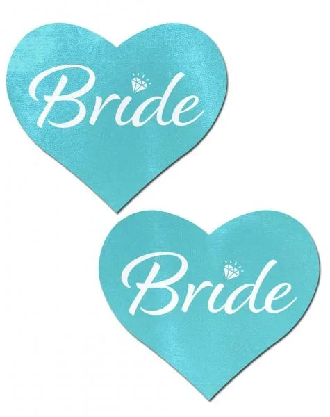 Pastease – True Blue Heart “Bride” Pasties