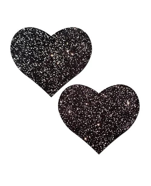 Pastease All Sparkle Heart – Black O/S